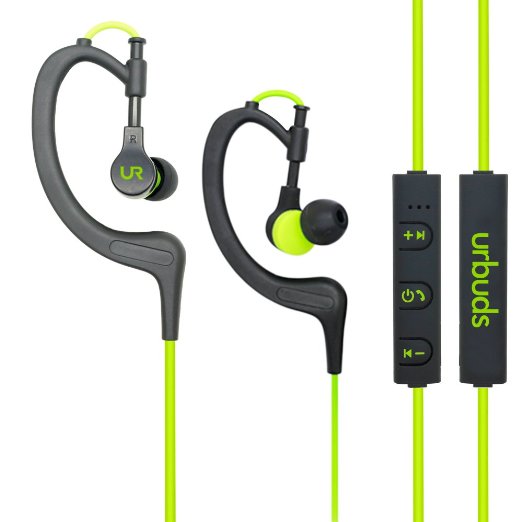 Bluetooth Headphones , Urbuds Bluetooth 4.1 Stereo Earphones, Wireless Sweatproof Sports Earbuds with Built-in Mic for iPhone and Smart Phones
