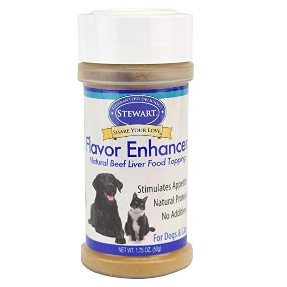 Stewart Beef Liver Flavor Enhancer, For Cats & Dogs, 1.75 Oz