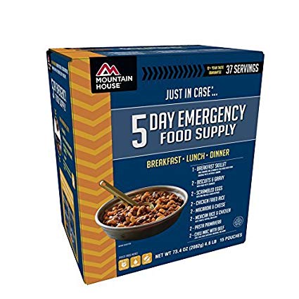 Mountain House 5-Day Emergency Food Supply Kit (Pack of 4)