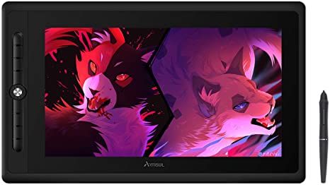 Artisul D16 PRO 15.6’’ Pen Display Graphics Drawing Monitor with Stand Battery-Free Pen,Supports 60°Tilt,1920 x 1080 FHD Graphic Drawing Tablet with Screen, Powerful On-The-go Performance