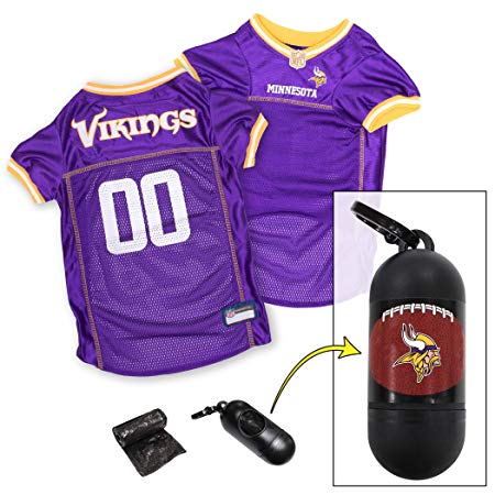 NFL PET Jersey. Most Comfortable Football Licensed Dog Jersey. 32 NFL Teams Available in 7 Sizes. Football Jersey for Dogs, Cats & Animals. - Sports Mesh Jersey. Dog Outfit Shirt Apparel