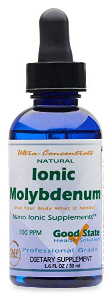 Good State Liquid Ionic Molybdenum Ultra Concentrate (10 drops equals 100 mcg - 100 servings per bottle)