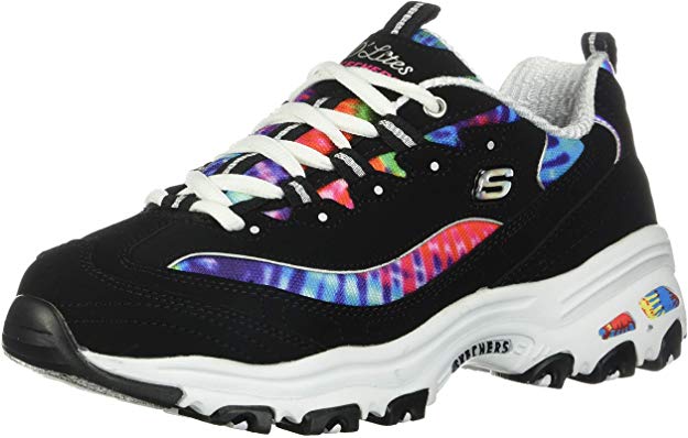 Skechers Women's D'Lites-Summer Fiesta Sneaker