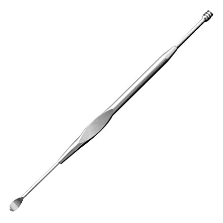 Stainless Steel Earpick Wax Remover Curette Cleaner Health Care Tool Ear Pick (#3)