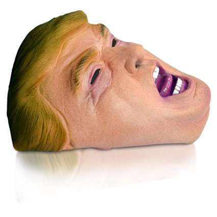 Donald Trump Mask- Halloween Best Selling Mask for 2016 Presidential Campaign - 100% Natural Latex - One Size Fits All - BPA Free