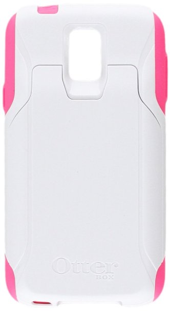 Otterbox [Commuter Series] Wallet Case for Samsung Galaxy S5 -  Retail Packaging Protective Case for Galaxy S5  - Neon Rose (Whi