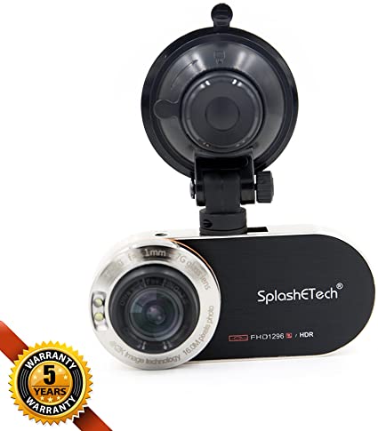 SplashETech FX625 Car Recorder,Metal Housing Mini Dash Cam,Full HD 1080P Car Dvr, 2.7" Screen,170° Wide Angle,HDR, Dashboard Camera,Car Video with Superior Night Vision