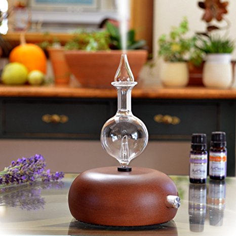 Aromis Wood and Glass Aromatherapy Diffuser - Orbis Nox Telum