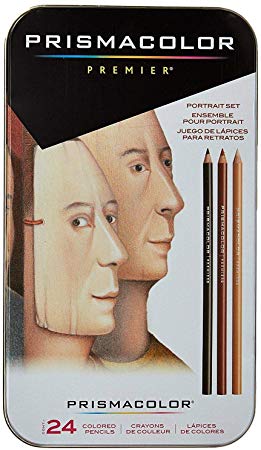 Sanford Prismacolor Premier Colored Pencils 24 units Portrait