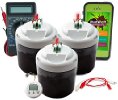 MudWatt - Clean Energy from Mud - Grow your own living fuel cell - Science Fair Pack