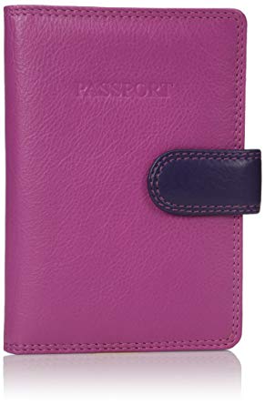 Visconti RB 75 Multi Colored Passport Holder Cover Case / Wallet