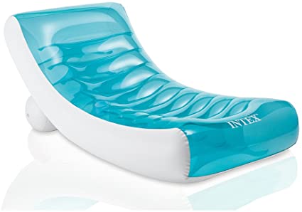 Intex Rockin' Inflatable Lounge, 74" X 39"