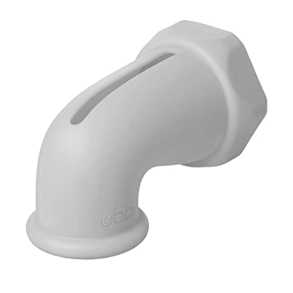 Ubbi Baby Bathtub Spout Guard Cover, Faucet Safety Cover for Baby or Toddler, Gray