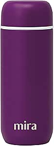 Mira 7 oz Insulated Small Thermo Flask | Kids Vacuum Insulated Water Bottle | Leak Proof & Spill Proof | Iris