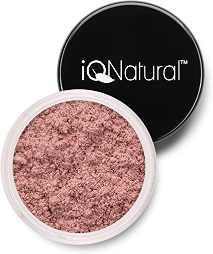 IQ Natural Premium Mineral Beauty Powder Radiant Rose Bronzer Large 5g New!