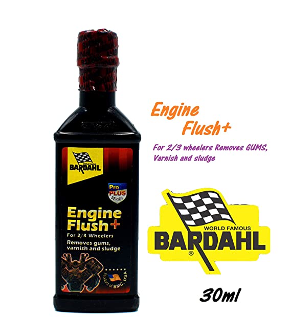 BARDAHL Engine Flush   for 2/3 Wheelers Removes Gums, Varnish and Sludge 30ml