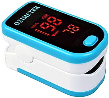 Unodeco Pulse Rate and Oxygen Saturation Monitor with OLED Display