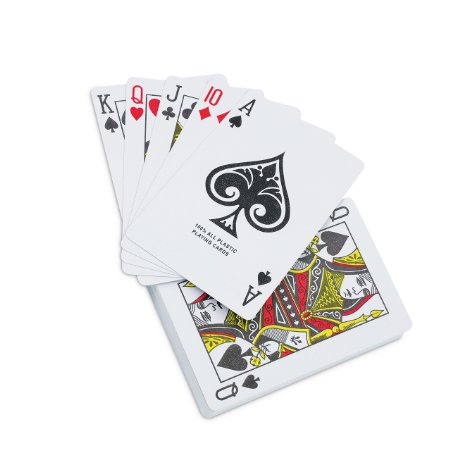 KOVOT Waterproof Playing Cards in Plastic Case