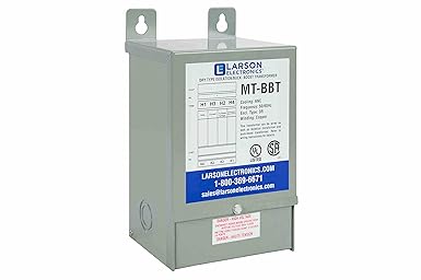 *Amazon Import Only* - 1 Phase Buck & Boost Step-Up Transformer - 208V Primary - 240V Secondary at 46.8 Amps - 50/60Hz - MT-BBT-208-240-46A