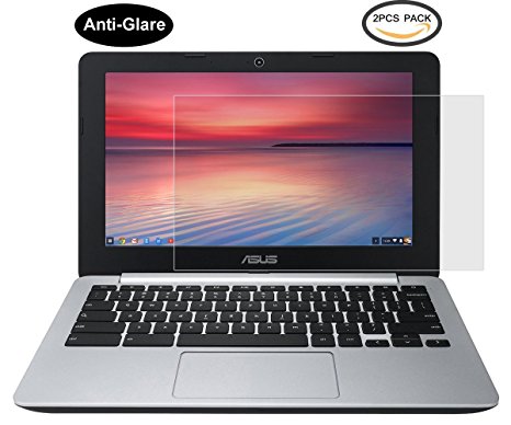 [2PCS PACK]Universal 13.3 Inch Anti-Glare Matte Screen Protector Film for ASUS/Acer/DELL/HP/Samsung/Toshiba/Lenovo 13.3" ChromeBook Laptop by CaseBuy, 2-Piceces/Pack