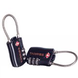 Tarriss TSA Lock - TSA Luggage Locks for Travel - 2 Pack - Lifetime Warranty