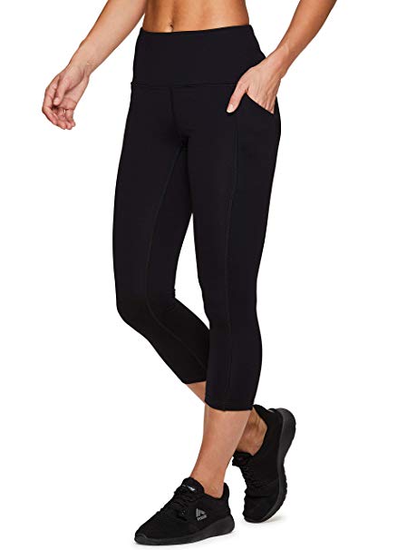 RBX Active Women's Power Hold High Waist Athletic Leggings with Pockets