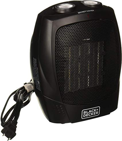 BLACK DECKER BHDC201 Personal Ceramic Heater, One Size