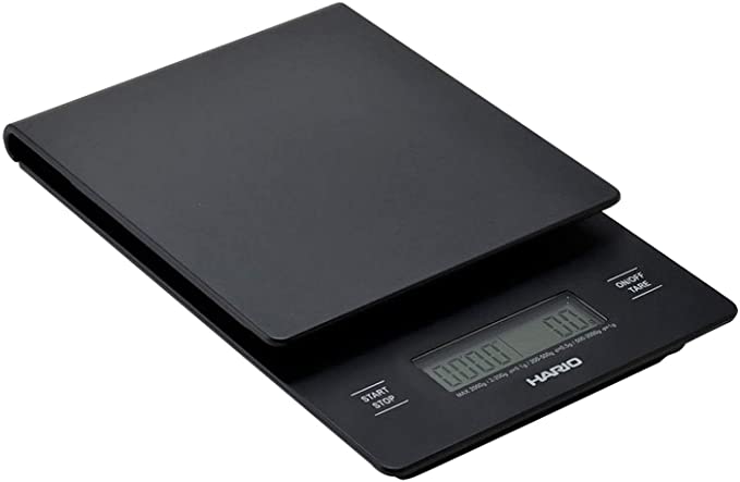 Hario V60 Drip Coffee Scale and Timer, Black