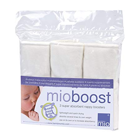 Bambino Mio, Mioboost (Nappy Booster Pads), Pack of 3