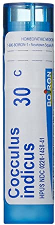 Boiron Cocculus Indicus 30C Homeopathic Medicine for Motion Sickness, 80 Count