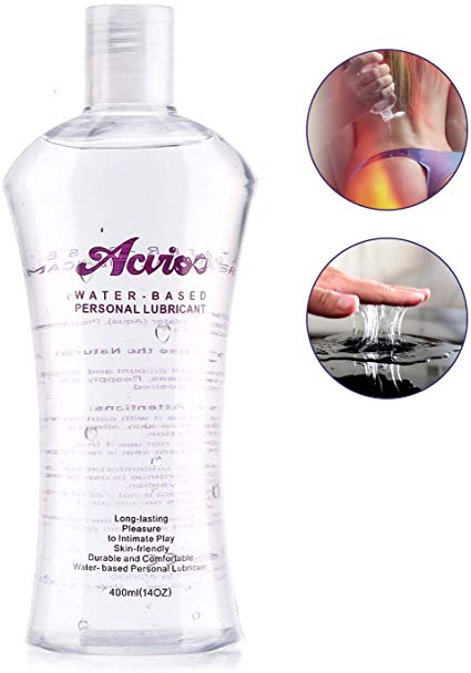 Acvioo Anal Lube Long Lasting Water Based Lubricant 14 oz Sex Lube for Women, Men, and Couples