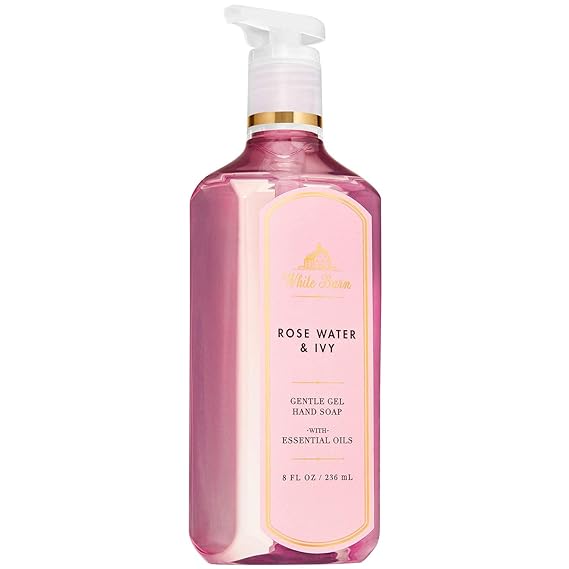 Bath and Body Works ROSE WATER & IVY Gentle Gel Hand Soap 8 Fluid Ounce