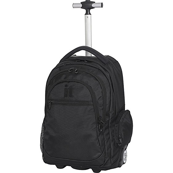 IT Luggage B-Trail Rolling Back Pack Black
