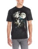 Three Wolf Moon Adult Wolves Unisex T Shirt The Mountain