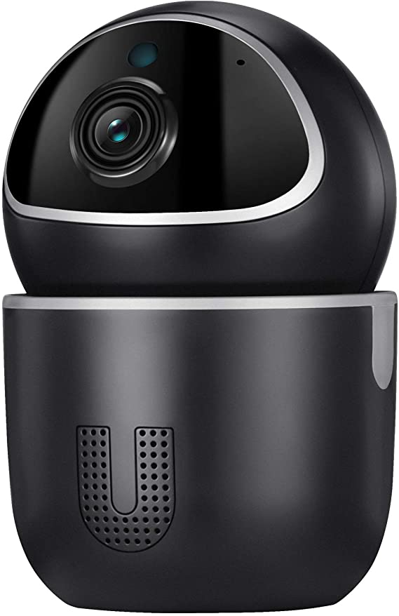 Tenvis & IoTeX Ucam -Dog Camera, Indoor Security Camera with Motion Detection/Night Vision/2-Way Audio/PTZ. Blockchain for Your Data, Amazon Cloud & SD Card Storage, 100% Privacy-Protection IP Camera