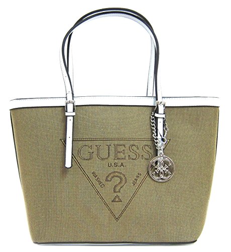 GUESS Delaney Women's Tote Bag, Natural