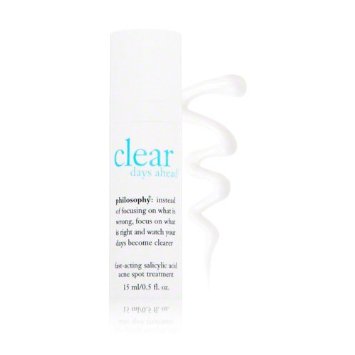 Philosophy Clear Days Ahead Fast-Acting Salicylic Acid Acne Spot Treatment 05 Ounce