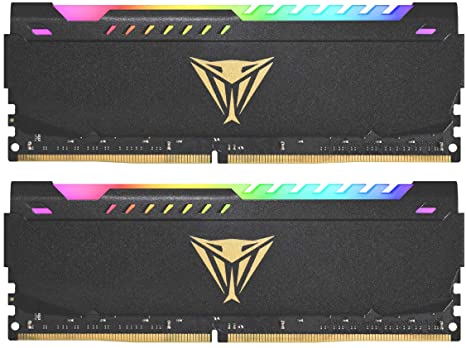 Patriot Viper Steel RGB DDR4 32GB (2 x 16GB) 3200MHz Kit - PVSR432G320C8K