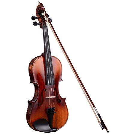 Vif Full Size 4/4 Handmade Stradivari 1721 Copy German Style Violin Fiddle Case Bow Music Hobby