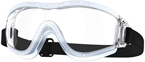 Mpow Safety Goggles with Clear, Anti Fog, Anti Scratch and UV Protection