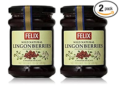 Felix Lingonberries - 10 Ounces (Pack of 2)