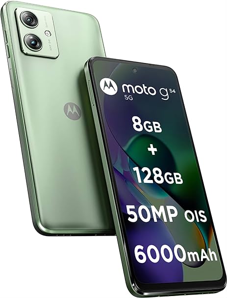 Motorola G54 5G (Mint Green, 8GB RAM, 128GB Storage)