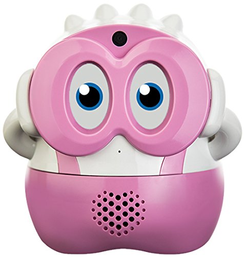 KUBY Cam Baby Surveillance IP Camera - Build-in Battery & Support two way audio, Motion Sensor (Pink)