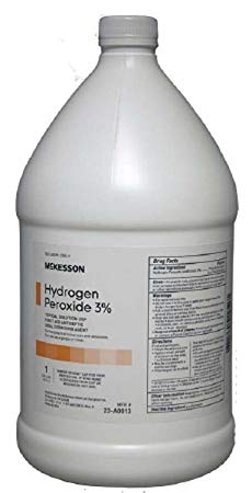 McKesson - Hydrogen Peroxide - 1 gal. Solution - Bottle - McK