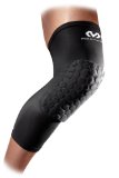 McDavid 6446 Extended Compression Leg Sleeve with Hexpad Protective Pad - One Pair
