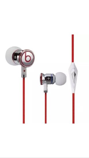 Beats by Dre Earphones - White (Non-Retail Packaging)