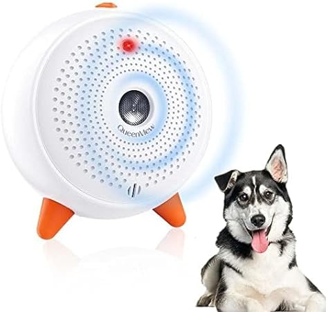 Anti Dog Barking Device for Puppy Large Small Dogs, Ultrasonic Stop Dog Barking Automatic, Safe Anti Bark Device Outdoor, Rechargeable & Waterproof Dog Bark Stopper Deterrent Devices 33FT Range