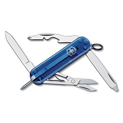 Victorinox Swiss Army Manager Pocket Knife (Translucent Sapphire)