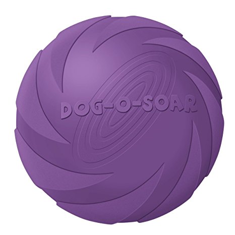 Dog Frisbee Fly Toy, Jakpopin Soft Safety Flying Discs Toys for Dogs Pets Floatable Dog Toy Floppy Disc Durable Interactive Dog Fetch Frisbee Toy for Medium Large Dogs Lose Weight Sports Dog Toys