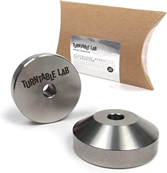 Turntable Lab: Stainless Steel 45 Record Adapter for 7" Vinyl - SINGLE